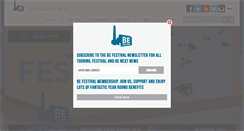 Desktop Screenshot of befestival.org