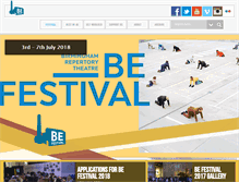 Tablet Screenshot of befestival.org